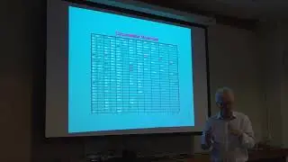 ITC Colloquium - Tom Millar (QUB), Part 1