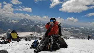 Summer climbing the western peak of Elbrus / Летнее восхождение на Западную вершину Эльбруса