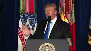 Trump Afghanistan Strategy Speech on August 21, 2017