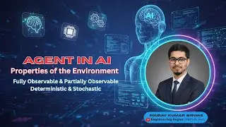AI Environment Properties Explained in Bangla | Fully vs Partially, Deterministic vs Stochastic