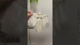 Ангел макраме #макраме #macrame #angel #ангел