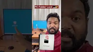 PC Folder Lock🔐Simple trick✅