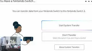 Экран настройки Nintendo Switch 2, новый пользовательский интерфейс и обновление системы