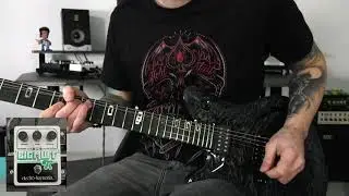Electro Harmonix Big Muff Pi Tone Wicker configurado en Distorsion/Sustainer por Paulo Morete