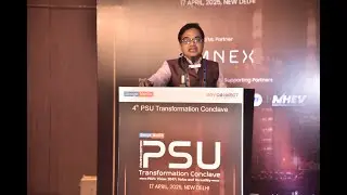 #PSUconclave | Panneerselvam Madanagopal, Chief Executive Officer, MeitY Startup Hub
