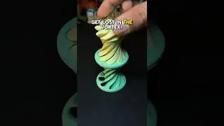 3D-Printed Impossible Vortex Illusion, Play with Toys. #3dprinting #fidget #toys