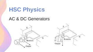 How Do AC and DC Generators Work? // HSC Physics