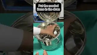 How to Autoclave surgical instruments #autoclave  #surgicalinstruments  #shorts #youtubeshorts