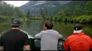 Jet boating in the Pacific Northwest. July 2019