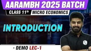 Introduction Micro Economics | Economics class 11th Commerce