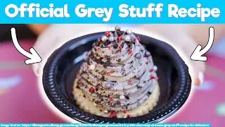 OFFICIAL Grey Stuff Recipe | How to make Disney's official Grey Stuff | Disney World Grey Stuff
