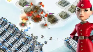 ALL Melon Bombardiers vs War Factory in Boom Beach