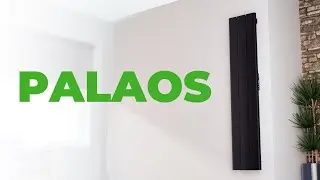 Rointe Palaos Wi-Fi Vertical Radiator | Smart Slim Heater with Energy-Saving Liquid-Stone Tech
