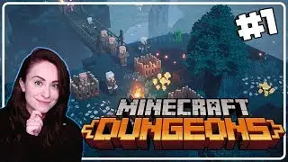 IT'S FINALLY HERE! | Minecraft Dungeons w/Racecarr_ | Ep.01