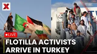 Activists Arrive in Turkey LIVE: Freed from Israeli Detention After Gaza Aid Mission | NewsX World
