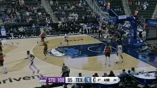 Moussa Cisse Posts 16 points & 13 rebounds vs. Stockton Kings