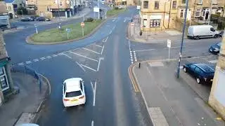 TOLLER LANE ROUNDABOUT BRADFORD APPROACHING FROM LILLYCROFT RD TAKING THE 3RD EXIT B.R.I