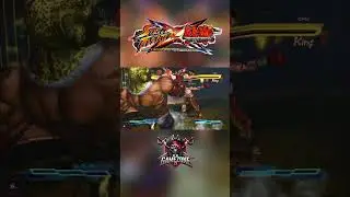 Steve Fox Knocks Out King! 🥊💥- Street Fighter X Tekken #shorts #short #shortvideo