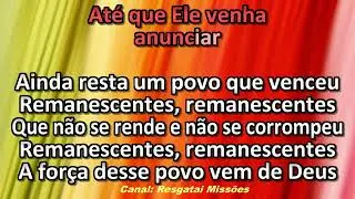 Kailane Frauches - Remanescentes - Playback - Karaokê