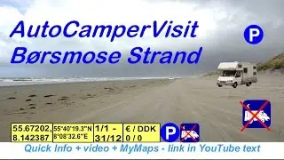 -431-🚐🌏⏳AutoCamperVisit Børsmose Strand