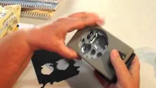 stampin up owl punch:- dont lose little pieces