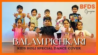 Balam pichkari | Kids Holi Dance Cover | Beats & Fusion Dance Studio