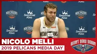 Nicolo Melli 2019 New Orleans Pelicans Media Day - Monday, Sep. 30, 2019
