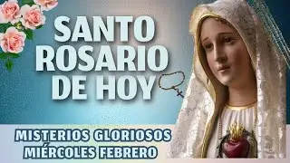 SANTO ROSARIO CORTO de Hoy Miércoles 4 Febrero🌟❤️ Misterios Gloriosos🌟 Rosario corto de hoy🙏🏼