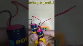 What happens when 2 battery connected in parallel