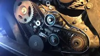 How to replace timing belt/water pump for a Honda Acty (E07A Engine)