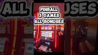 PINBALL BONUS X3 !!! Just the pinballs&hellip;no spins !!! #casino #slots #fun #goodtimes