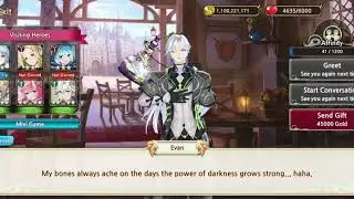 Evan Inn Dialogue (No Sound) | King's Raid