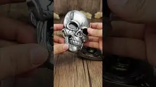Cool Skull Belt Buckle 💀 #skull #beltbuckle #giftideas #westernfashion #asmr