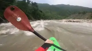 White water kayaking on the Marshyangdi and Trishuli river in Nepal