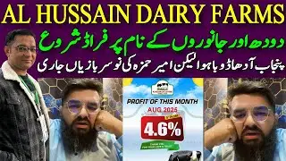 Al Hussain Dairy Farms Scam Update | Ameer Hamza Scam in Cattle Farming | Al Hussain Traders Fraud