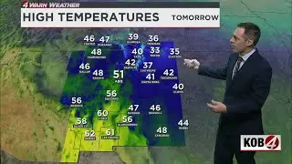 Expect clear, cold nights across New Mexico with weekend sunshine ahead