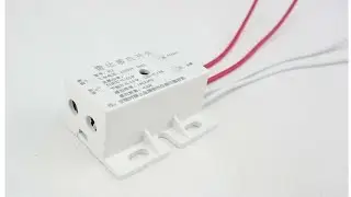 Smallest motion sensor switch for Home Automation l SISAH microwave radar sensor switch l