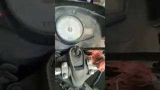 tvs star city 110 bike  digital metre #shorts