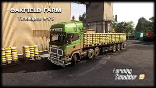 Selling sugar/tabacco/flour, plowing field, factory supply | Oakfield farm | FS19 Timelapse #175