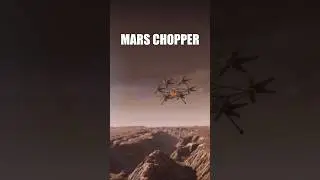 Mars Chopper: SUV-Sized Explorer for Mars. #MarsChopper #marshelicopter
