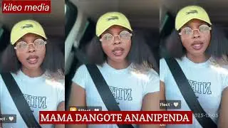 ZUCHU AWAJIBU WANAOSEMA MAMA DANGOTE HAMPENDI IMEBAKI   KWENU