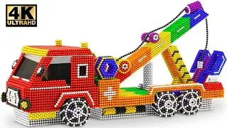 DIY - Magnetic Ball Engineering: Build a Crane Truck from Scratch