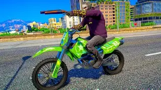 Using A Dirt Bike To Escape Cops | GTA 5 RP