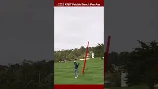 Rory McIlroy makes eagle on hole 14 final round of 2025 AT&T Pebble Beach Pro Am