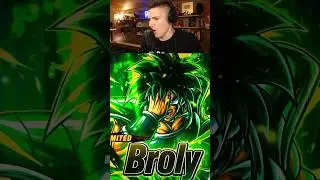 New LF Transforming DBS Broly Custom on Dragon Ball Legends