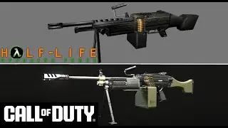 Recreating HALF LIFE OPPOSING FORCE guns in CoD…