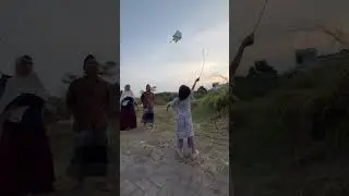 Masyaallah bermain layang disore hari, #shortvideo #shorts #short
