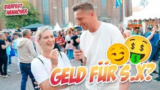 GELD für S.X 😏🤑 Straßenumfrage BIERFEST HANNOVER