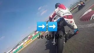 1 tour en course sur le circuit d'Ancenis