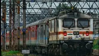 PUSH PULL Howrah New Delhi RAJDHANI EXPRESS .....